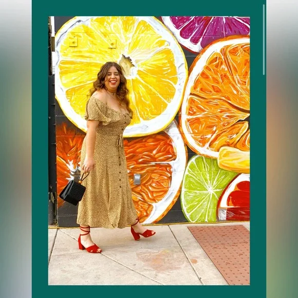 Anthropologie Bolano Leopard Print Button Front Midi Dress - Neutral - Size 18 W - Picture 16 of 16